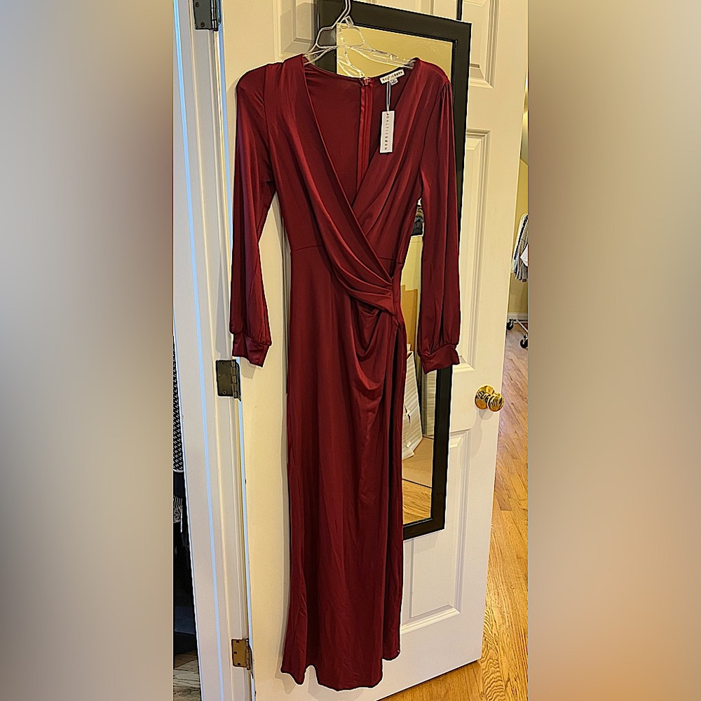 Baltic Born Dark Red Maxi Dress size small (medium has sold)